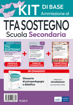 Kit Base Specializzazione Sostegno didattico Scuola Secondaria 2023