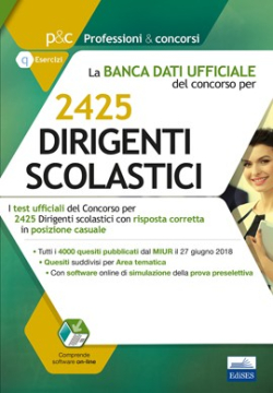 [EBOOK] - La banca dati ufficiale del Concorso per 2425 Dirigenti scolastici