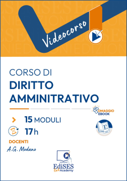 Videocorso online di Diritto Amministrativo per concorsi ed esami, aggiornato al 2026