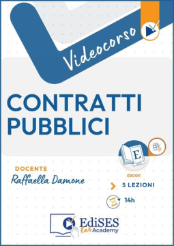 Videocorso online sui Contratti Pubblici + ebook