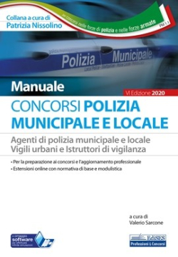 Manuale concorsi Polizia Municipale/Locale e Vigili urbani 2020