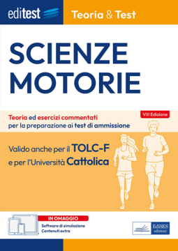 Test Scienze Motorie 2024: manuale di teoria