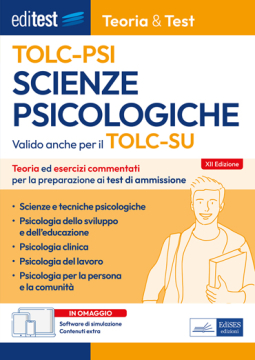 TOLC-PSI 2024: Manuale di Teoria per il test di Scienze Psicologiche