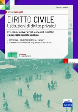 [EBOOK] MiniManuale di Diritto civile (Istituzioni di diritto privato)