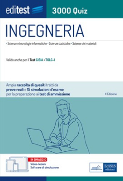 Test Ingegneria: raccolta di 3.000 quiz - Anche per TOLC-I
