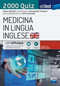 Test Medicina Inglese: Raccolta 2.000 Quiz