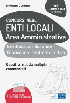 Concorsi amministrativi enti locali: test commentati