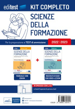Test Scienze della Formazione Primaria 2022: Kit completo