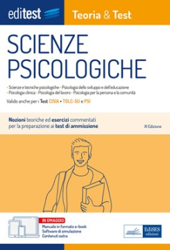 Test Scienze Psicologiche: manuale di teoria - Anche per TOLC-PSI