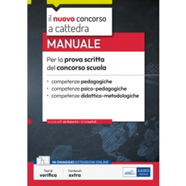 Concorso scuola 2023. Manuale completo con test di verifica per la prova  scritta. Con software di simulazione - - Libro - Mondadori Store