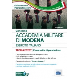 Concorso Per Accademia Di Modena Per Allievi Ufficiali Esercito Italiano Teoria E Test Per La Prova Scritta Di Preselezione