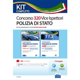 Kit Completo Per Il Concorso 320 Vice Ispettori