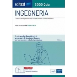 Test ingresso a ingegneria: manuali e quiz