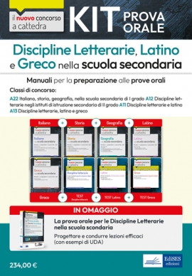 Concorso Scuola Secondaria: Kit Prova orale Discipline Letterarie Latino e  Greco