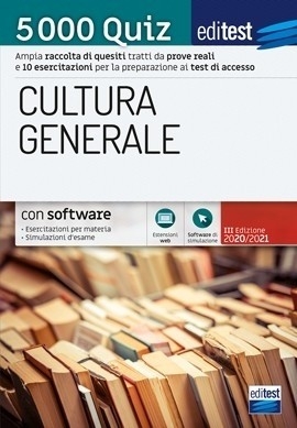 E-book 5000 Quiz Cultura generale Test Ammissione