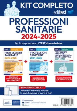 Test Professioni Sanitarie 2024: preparati con il Kit completo