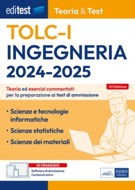 TOLC-I 2024: manuale di teoria per il test di Ingegneria