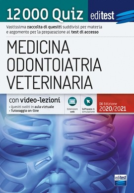 Test Medicina, Odontoiatria, Veterinaria 2020: Raccolta 12.000 Quiz