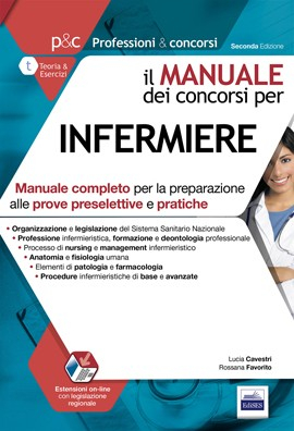 Il Manuale dei concorsi per infermiere