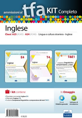 Kit completo TFA classi A25 (A345) - A24 (A346) Kit completo TFA classi A25 (A345) - A24 (A346)