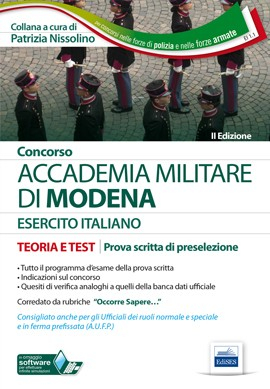 [EBOOK] Concorso Accademia Militare di Modena - Ufficiali Esercito Italiano