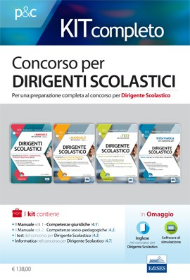 Kit concorso per Dirigente scolastico Kit concorso per Dirigente scolastico