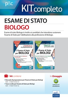 Kit completo - Esame di stato Biologo