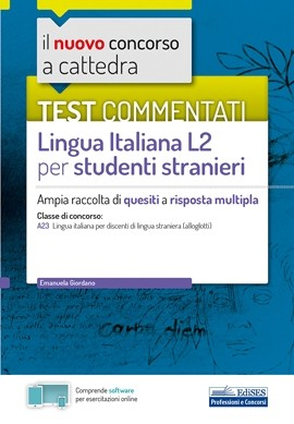 Test commentati - Lingua Italiana L2 per studenti stranieri