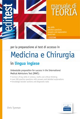 T1/2 Manuale di Teoria per Medicina in lingua Inglese
