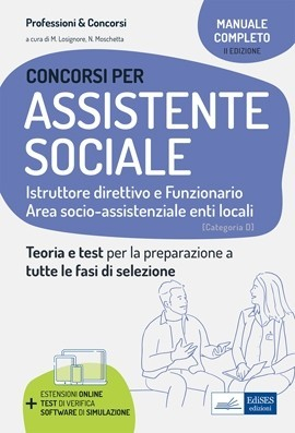 Concorsi per Assistente sociale - Istruttore direttivo e Funzionario - Area socio-assistenziale enti locali