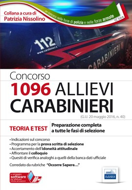 Concorso 1096 Allievi Carabinieri