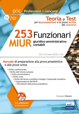 [EBOOK] Concorso 253 Funzionari MIUR