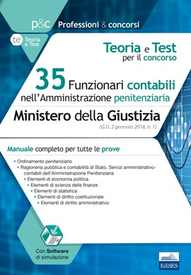 Concorso 35 Funzionari contabili nell'Amministrazione penitenziaria Concorso 35 Funzionari contabili nell'Amministrazione penitenziaria