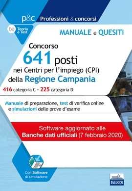 Concorso 641 posti nei Centri per l'impiego (CPI) della Regione Campania - Prova preselettiva