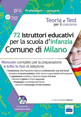 [EBOOK] Concorso 72 Istruttori educativi per la scuola dell'infanzia nel Comune di Milano