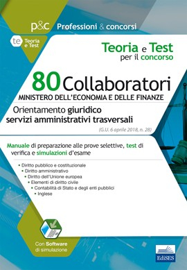 Concorso 80 Collaboratori MEF - Orientamento giuridico Concorso 80 Collaboratori MEF - Orientamento giuridico