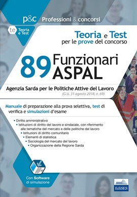 Concorso 89 Funzionari amministrativi ASPAL