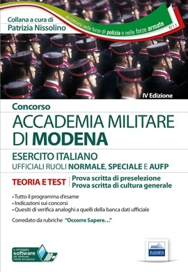 Concorso Accademia Militare di Modena - Ufficiali Esercito Italiano