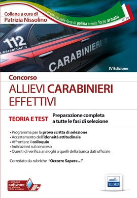 [EBOOK] Concorso Allievi Carabinieri Effettivi