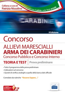 Concorso Allievi Marescialli Arma dei Carabinieri - Prova preliminare