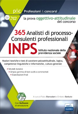 Concorso INPS 365 Analisti di processo-Consulenti professionali - Prova scritta oggettivo-attitudinale