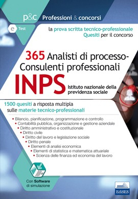 Concorso INPS 365 Analisti di processo - Consulenti professionali - Prova scritta tecnico-professionale - Quesiti