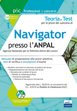 Concorso Navigator presso l'ANPAL - Materie professionali