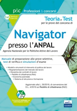 [EBOOK] Concorso Navigator presso l'ANPAL - Materie professionali