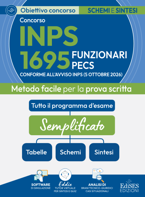 [EBOOK] Concorso 1695 Funzionari PECS INPS