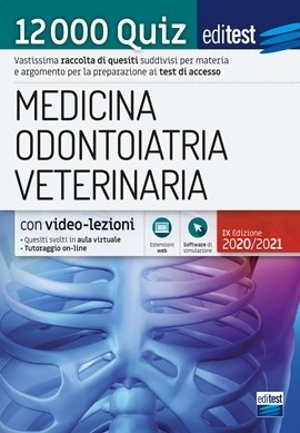 [EBOOK]  Raccolta 12.000 Quiz Test Medicina, Odontoiatria, Veterinaria 2020