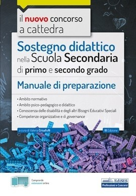 [EBOOK] Concorso a cattedra Sostegno didattico Scuola secondaria 2020
