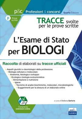 [EBOOK] Tracce svolte per l'esame di Stato per Biologi