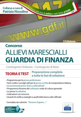Concorso Allievi Marescialli Guardia di Finanza Concorso Allievi Marescialli Guardia di Finanza