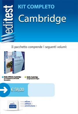 Kit completo per i test di accesso ai corsi in Medicina, Odontoiatria, Veterinaria e Architettura